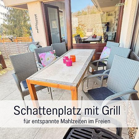 Sonnenterrasse - 3 Schlafzimmer, Whirlpool & Alpenblick - Perfekt Fuer Romantik Oder Familienurlaub Mit Kind , Hund Willkommen By Ferienwohnenamsee - อูเบอร์ลิงเงน ภายนอก รูปภาพ
